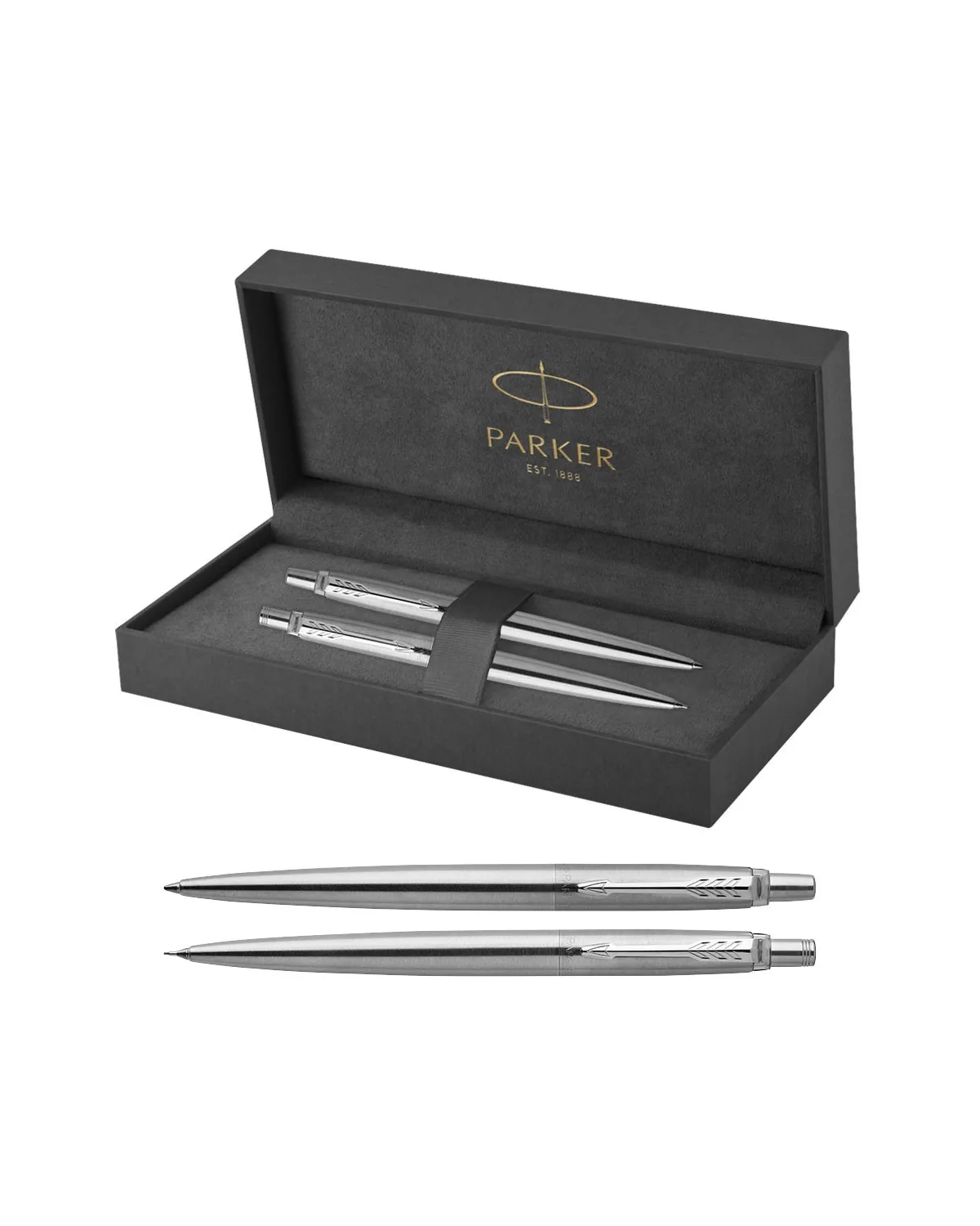 Długopis + ołówek Parker Jotter Stalowe CT (1953170/2) Długopis + ołówek Parker Jotter Stalowe CT (1953170/2)