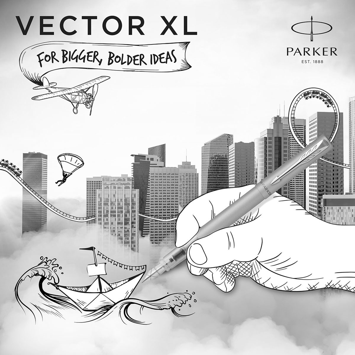Pióra wieczne Parker Vector – nowoczesny design  w przystępnej cenie