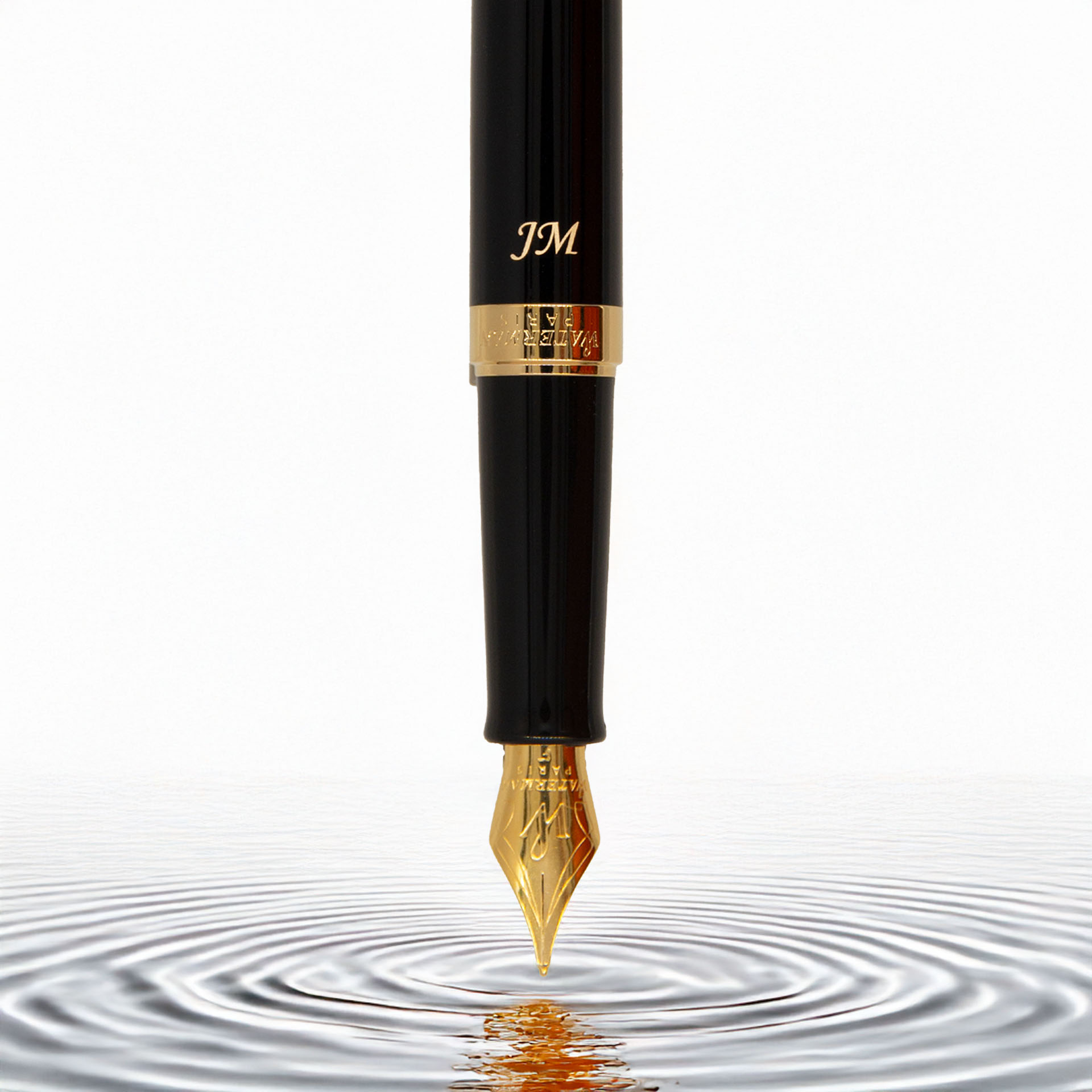 Pióro wieczne Waterman Hemisphere czarne GT [S0920610] – eleganckie czarne pióro z pozłacanymi wykończeniami i stalówką Waterman